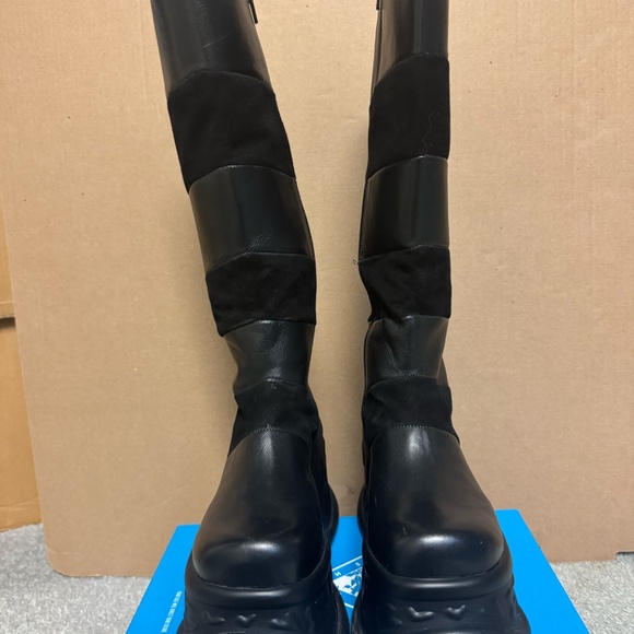 John Fluevog Shoes - Angelica Paloma Knee-High Platform Boots